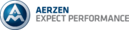 AERZEN Rental logo with EXPECT PERFORMANCE slogan